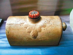 罕见半圆柱形陶制汤婆子 民国制品已有近百年历史 图